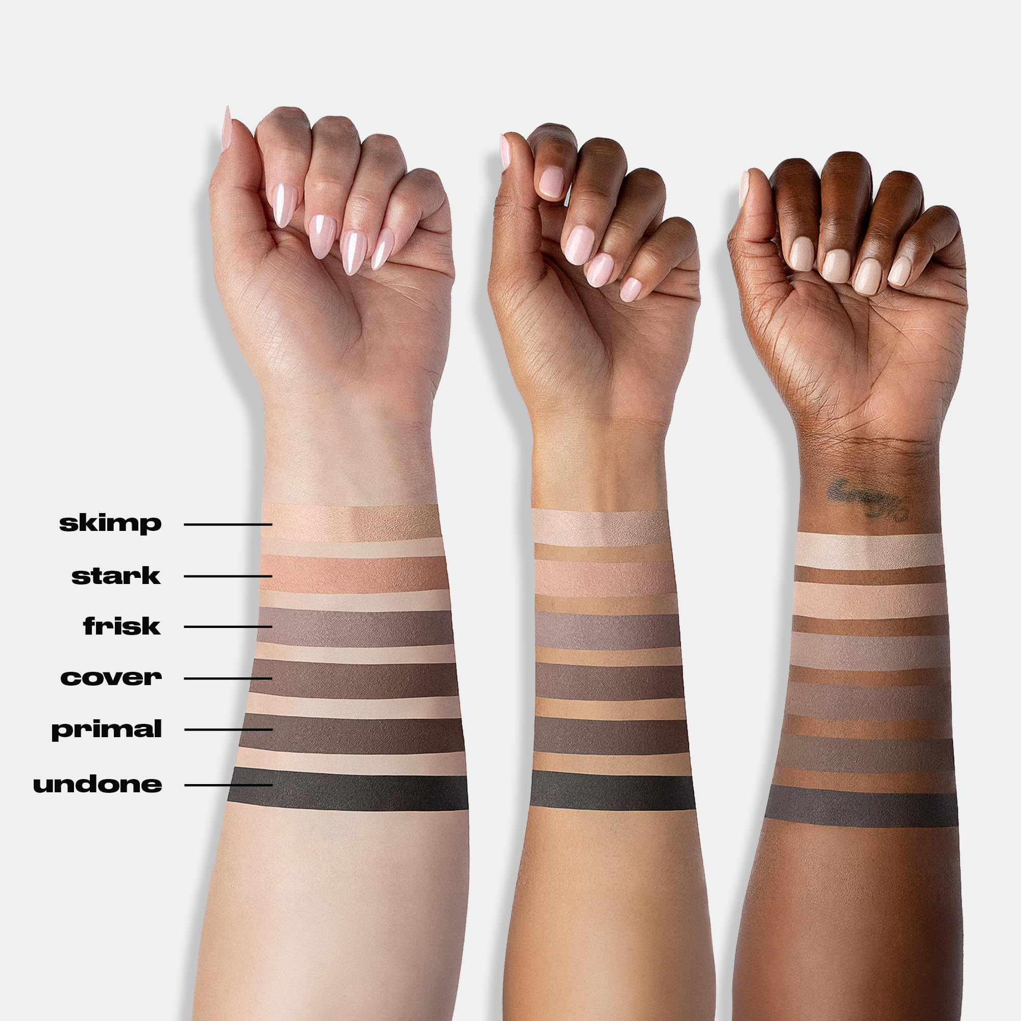 Urban Decay Naked2 Basics Matte Eyeshadow Palette - 6 Cool Neutral Shadows | Contouring Neutral Eyeshadow Palette for Natural + Smoky Eye Looks, Matte Nudes, Travel Makeup Palette, Includes Mirror