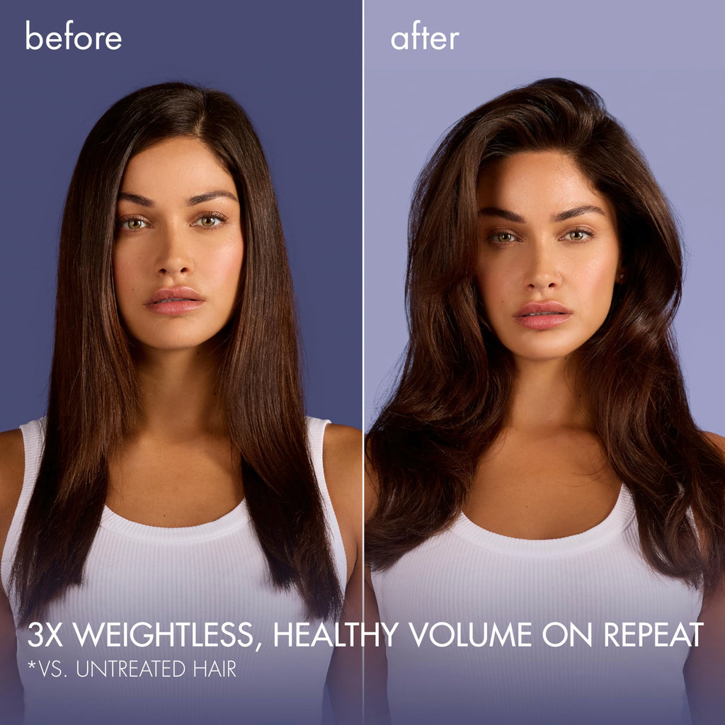Nexxus Hy-Volume Cloud Foam Hair Foam for Lift and Volume For Flat & Limp Hair Hair Styling Foam Powered by Magnitube Volumizer Technology with Hyaluronic Acid 5.5 fl oz