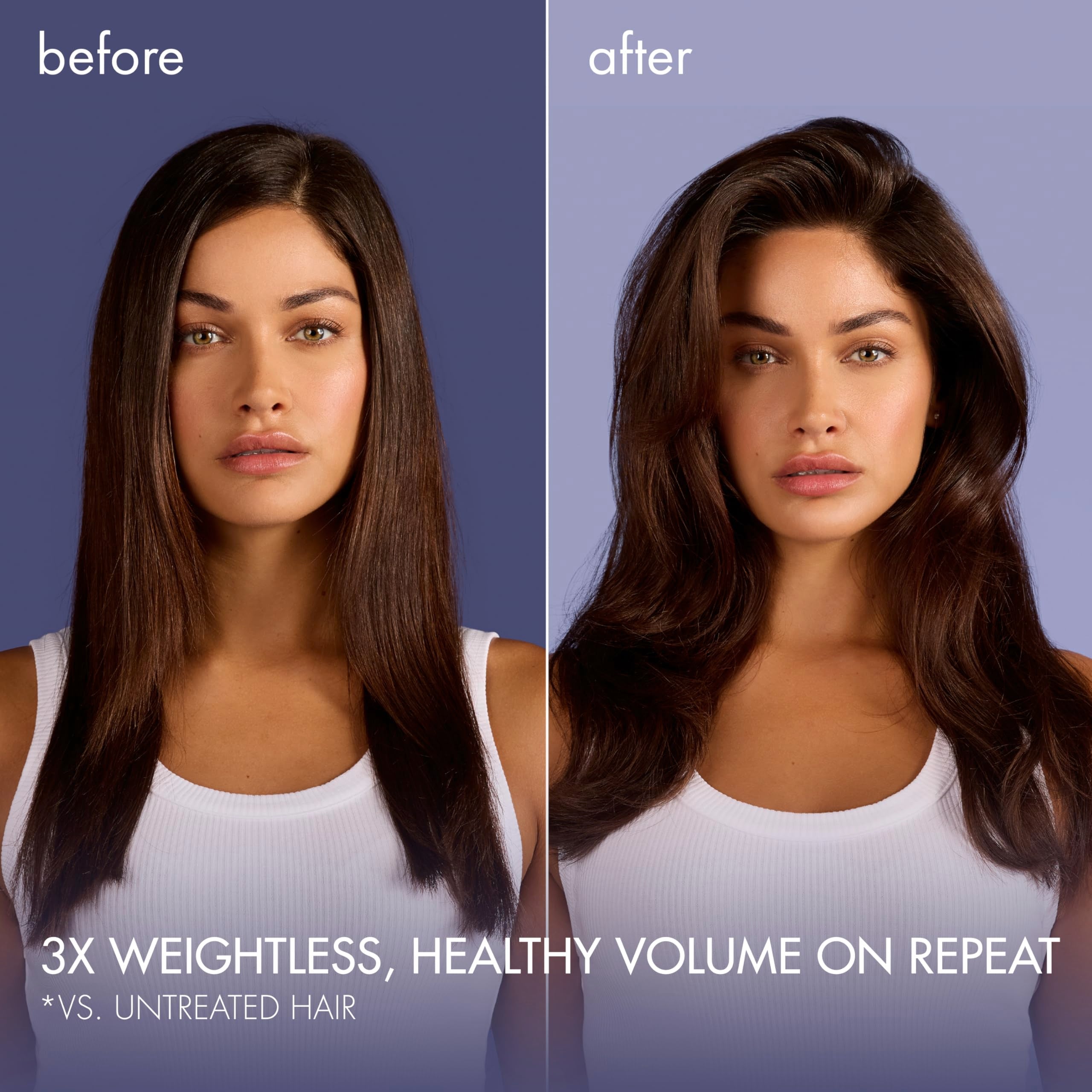 Nexxus Hy-Volume Cloud Foam Hair Foam for Lift and Volume For Flat & Limp Hair Hair Styling Foam Powered by Magnitube Volumizer Technology with Hyaluronic Acid 5.5 fl oz