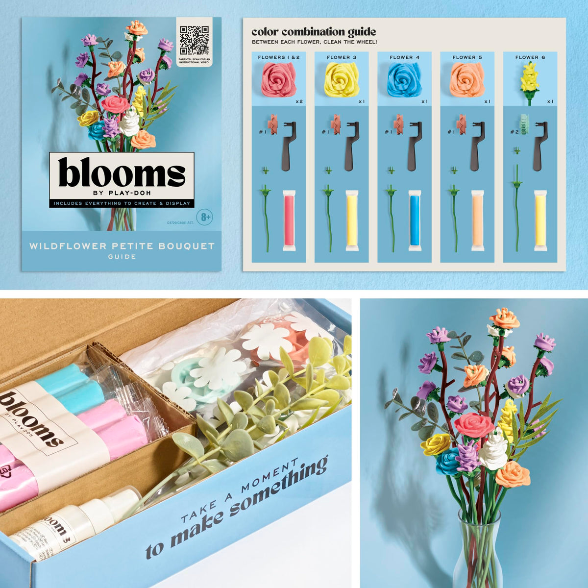 Play-Doh PD Blooms Wildflower Petite Bouquet
