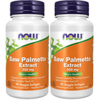 NOW Supplements, Saw Palmetto Extract 320 mg with Pumpkin Seed Oil, Men's Health*, 90 Veg Softgels
