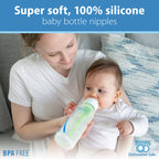 Buy now Dr. Brown’s Natural Flow Y-Cut Narrow Baby Bottle Silicone Nipple, Ideal for Thicker Liquids, 9m+, 100% Silicone Bottle Nipple, 6 Count at indiglob india