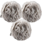 Buy now MainBasics Seaweed Infused Bath Shower Loofah Sponge Pouf Body Wash Scrubber (Set of 3) at indiglob india