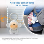 Buy now VTech Communications BC8211 Myla The Monkey Baby Sleep Soother with a White Noise Sound Machine Featuring 5 Soft Ambient Sounds, 5 Calming Melodies & Soft-Glow Night Light, 1 Count (Pack of 1) at indiglob india