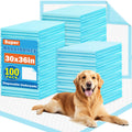 VISRIE 100 Pack Puppy Pads- 30"x36", Extra Large Pee Pads for Dogs