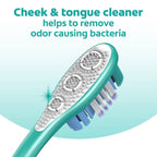 Buy now Colgate 360 Toothbrush with Tongue and Cheek Cleaner, Soft Toothbrush, 1 Pack at indiglob india