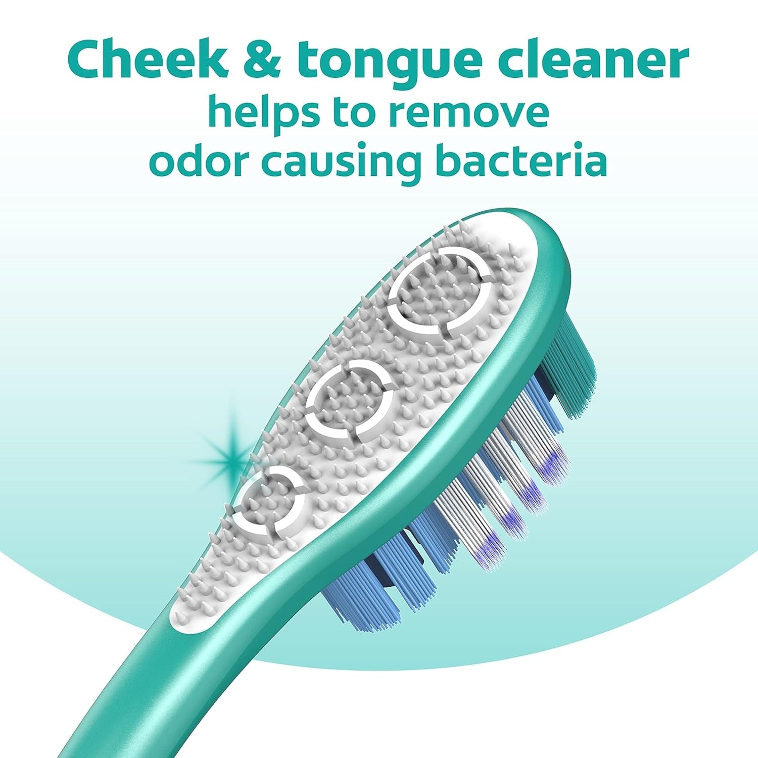 Buy now Colgate 360 Toothbrush with Tongue and Cheek Cleaner, Soft Toothbrush, 1 Pack at indiglob india