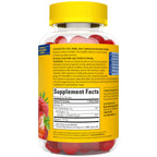 Nature Made Melatonin Gummies 2.5 mg, 100% Drug Free Sleep Aid, 80 Count | Lower Dose Melatonin Supplement for Men and Women, Sleep Aid for Adults, Strawberry Flavor, 80 Day Supply