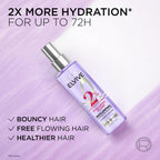 L'Oreal Paris Elvive Hyaluron Plump Moisture Plump Hair Serum for Dehydrated, Dry Hair with Hyaluronic Acid Care Complex, Paraben-Free, 4.4 Fl Oz