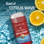 Old Spice Aluminum Free Deodorant for Men, 24/7 Odor Protection, 24/7 Freshness & Lasting Scent, Aqua Reef with Cypress Scent, 3.0 oz (Pack of 2)
