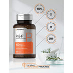 Horbäach P5P Activated Vitamin B6 100mg | 120 Vegetarian Tablets