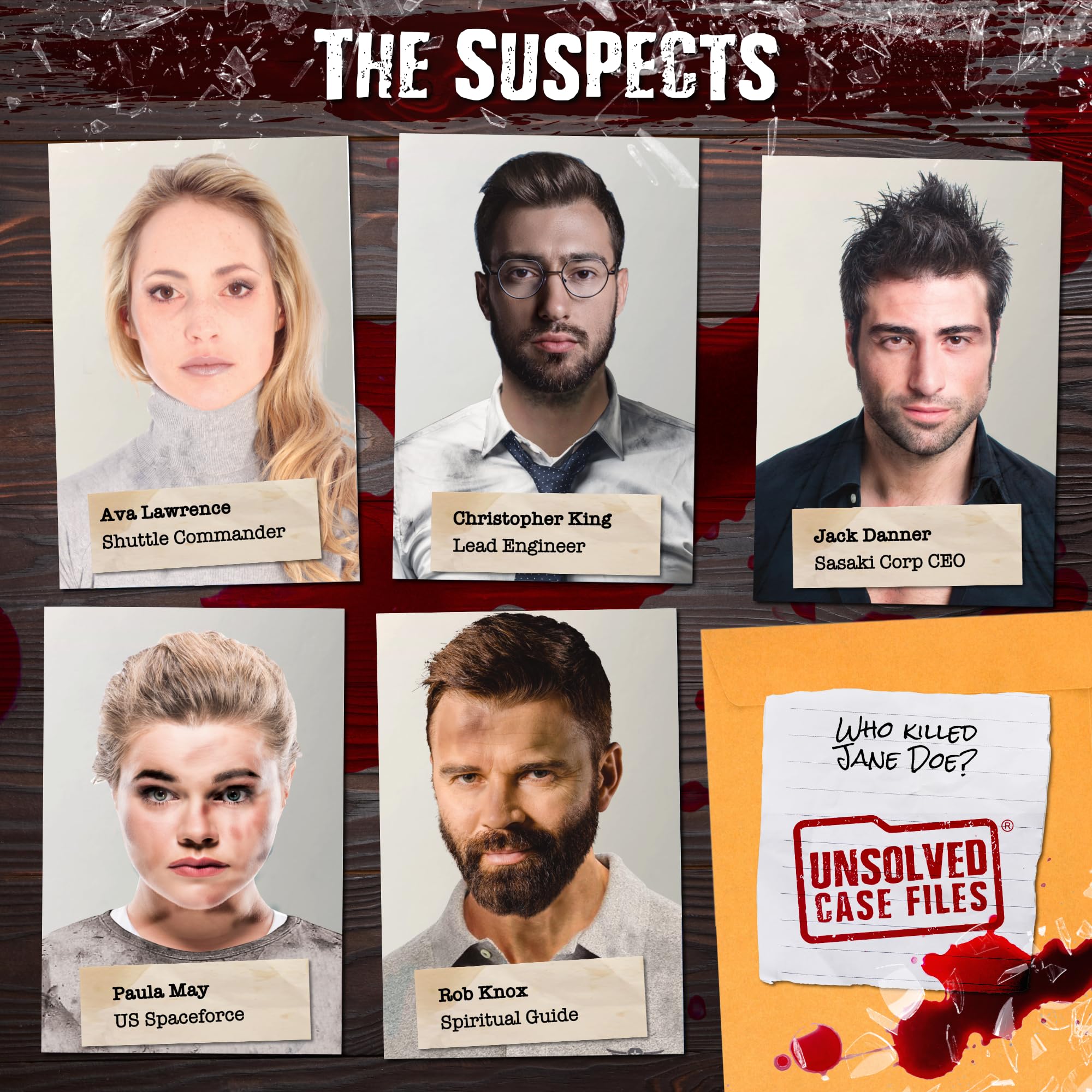 Buy now Unsolved Case Files | Doe, Jane - Cold Case Murder Mystery Game - Can You Solve The Crime? Who Killed Jane Doe? at indiglob india