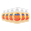 Softsoap Moisturizing Liquid Hand Soap, Milk and Honey, 7.5 Fluid Ounce, Pack of 6 (Package may vary) | Paraben-Free, Phthalate-Free, Washes Away Germs, Bathroom Hand Soap, Kitchen Hand Soap, Daily Handwashing, Gentle on Hands