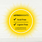 Premium Astrobrights White Cardstock, 8.5" x 11", 110 lb. Index, 94 Brightness, 235 Sheets - More Sheets, Heavyweight Astro White Card Stock for Invitations, Business Cards, Crafts and Printing