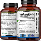 Zazzee Myo-Inositol Capsules, 2000 mg per Serving, 240 Vegan Capsules | Ideal Dosage for 40:1 Ratio, Certified Kosher, Hormone Balance & Healthy Ovarian Function Support, Non-GMO, Made in the USA