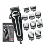 Buy now Wahl USA Elite Pro High-Performance Corded Home Haircut & Grooming Kit for Men Æ’?? Electric Hair Clipper Æ’?? Model 79602M at indiglob india