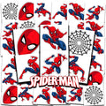 Spiderman Tattoos for Kids Party Favors Bundle - 72 Pc Individual Tattoos