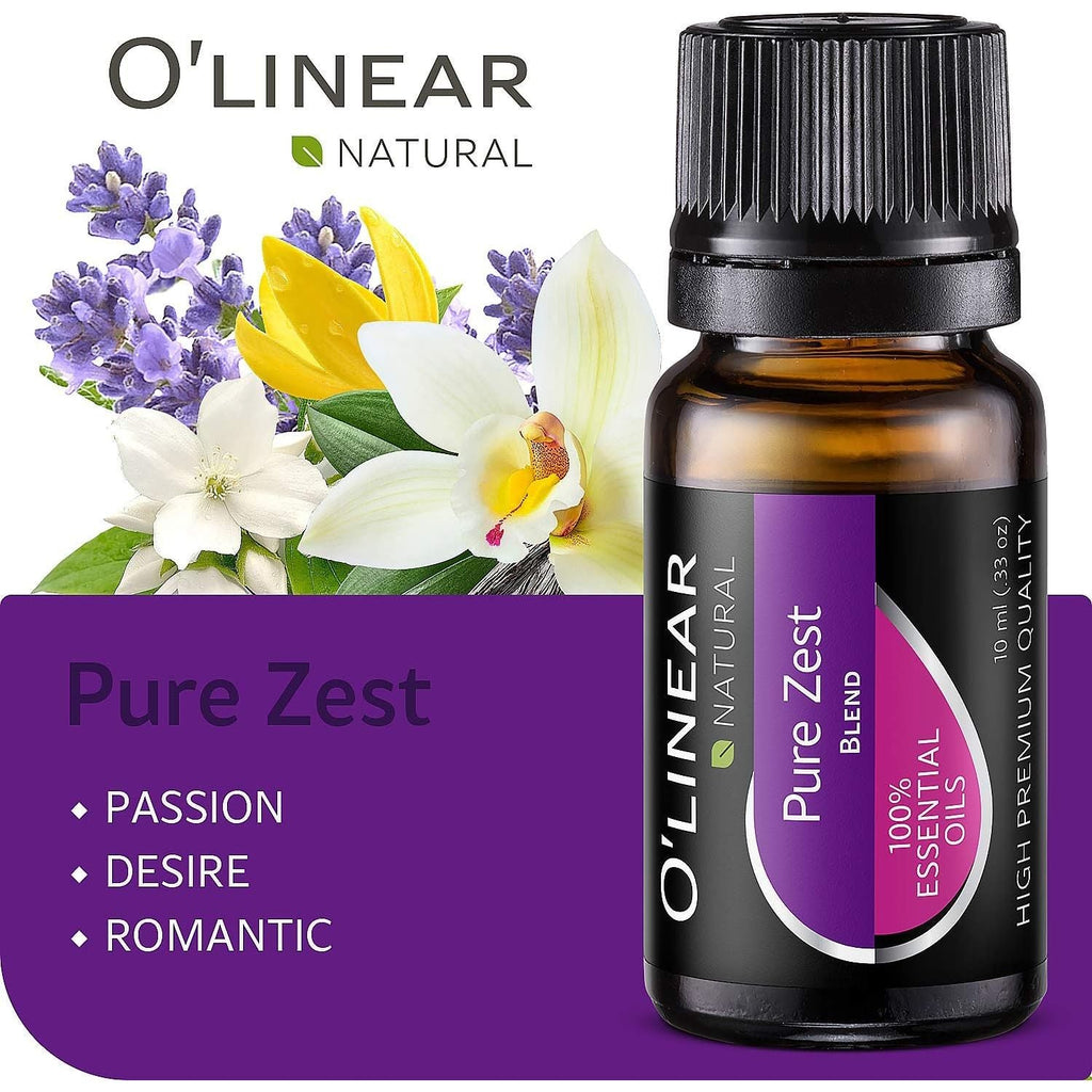 Buy now O'linear Essential Oils 6 Blends Set - Perfect for Humidifiers and Diffusers, Aromatherapy Diffuser Oils Scents, Essential Oil Kit for Home Use, Essential Oil Pack with Various Scents at indiglob india