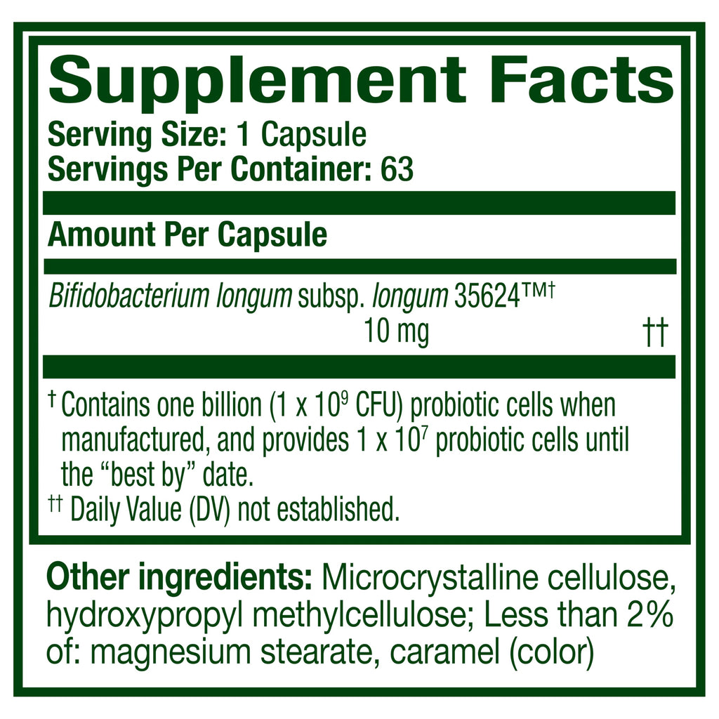 Align Probiotic, Pro Formula, Probiotics for Women and Men, Probiotics for Digestive Health, Men and Womens Probiotic Capsules Help Relieve Occasional Bloating & Gas*, 63 Capsules
