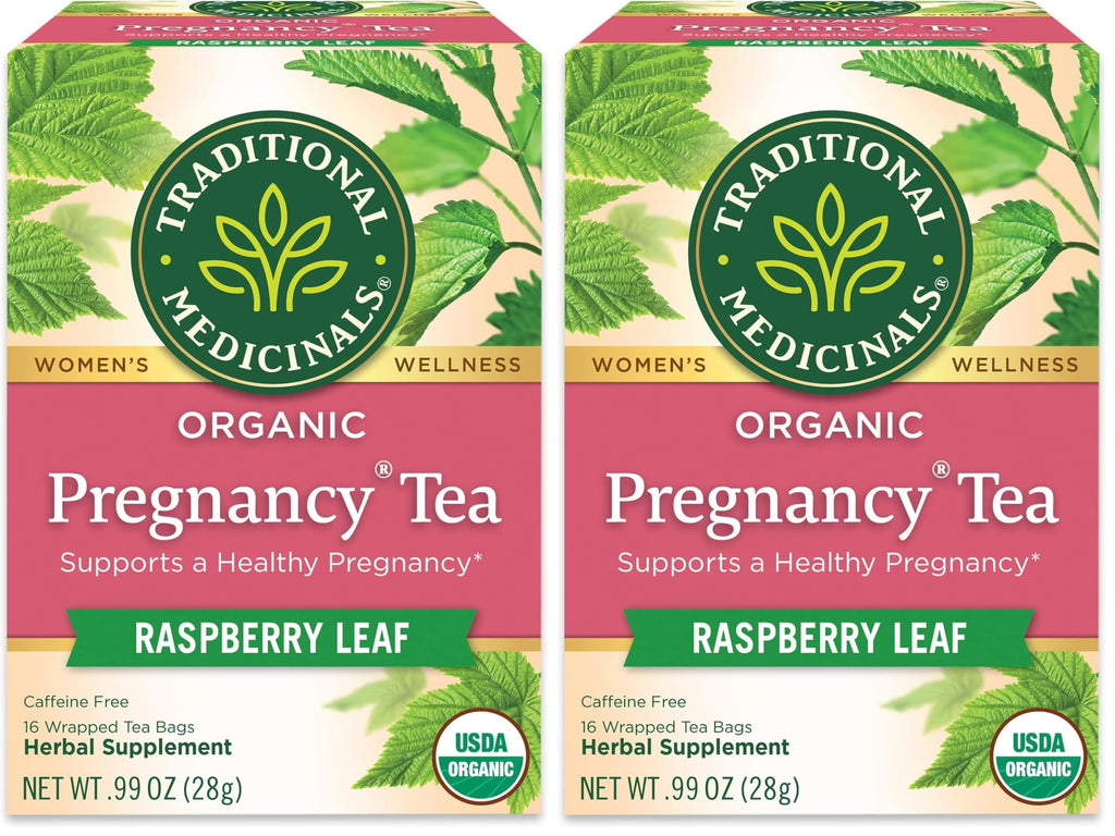Buy now Traditional Medicinals Organic Raspberry Leaf Herbal Tea, Eases Menstrual Cramps & Supports Healthy Pregnancy, (Pack of 1) - 16 Tea Bags at indiglob india