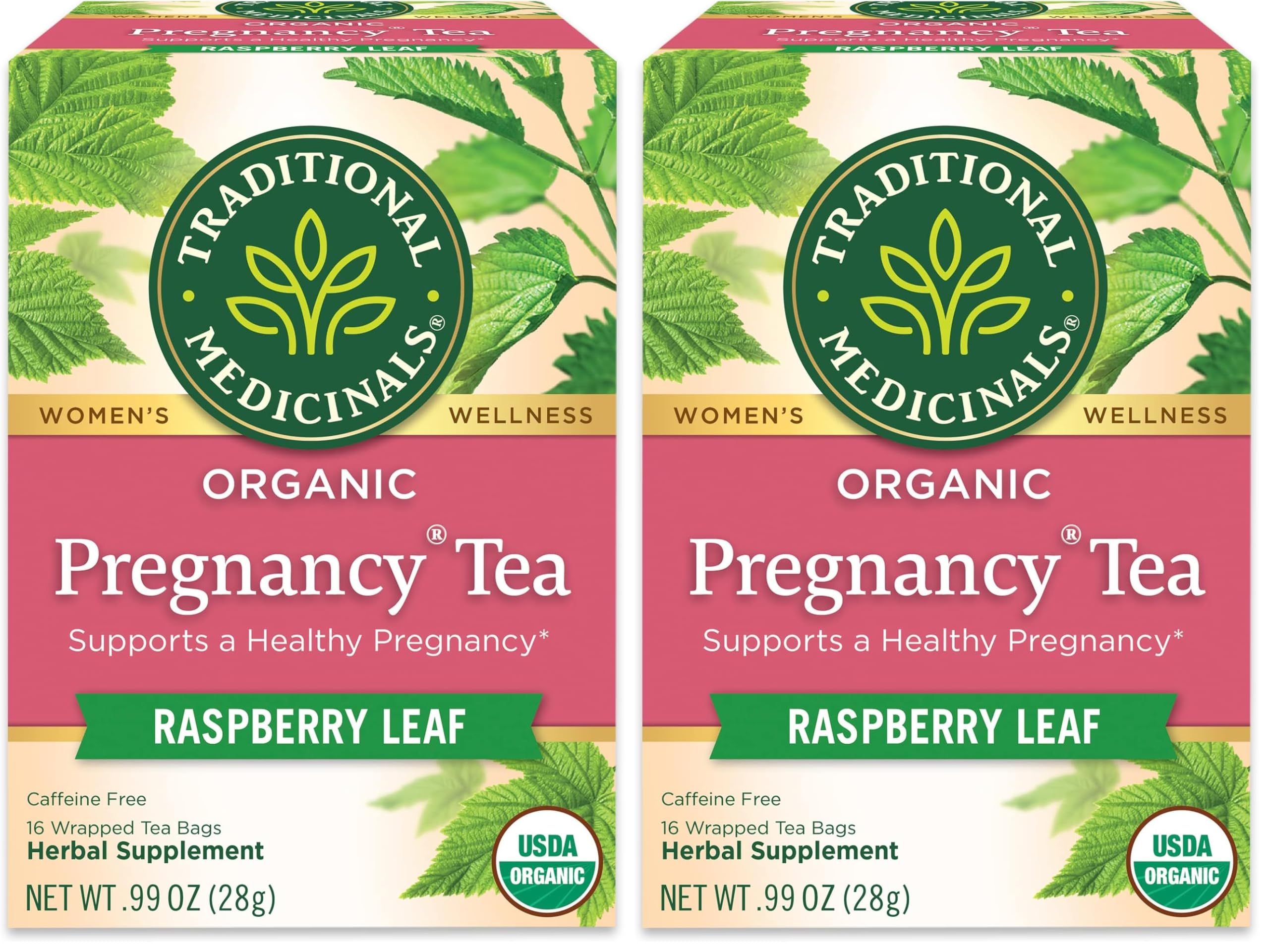 Buy now Traditional Medicinals Organic Raspberry Leaf Herbal Tea, Eases Menstrual Cramps & Supports Healthy Pregnancy, (Pack of 1) - 16 Tea Bags Pregnancy Tea 16 Count (Pack of 2) at indiglob india
