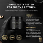 100x Strength Black Shilajit for Men w. 10% Tongkat Ali & Ashwagandha