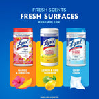 Buy now Lysol Disinfecting Wipes Bundle, Home Apartment Dorm Room Essentials and Cleaning Supplies, All Purpose Cleaner, Multi-surface Cleaning Wipes, Lemon and Lime Sanitizing Wipes Bundle, 80 Count at indiglob india