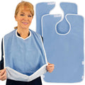 Buy now Vive Adult Bibs - Waterproof Apron Set for Men, Women for Eating with Adjustable Strap - Washable Reusable Large Terry Cloth 2 at indiglob india