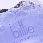 Billie Body Buffer, Pre-shave Body Exfoliator Bar, 3.5 oz | Pre shave exfoliator, hydrating and soothing aloe and shea butter, Jojoba and castor oil beads, Sensitive skin