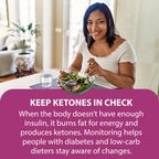 Buy now TRUEplusÂ® Ketone Test Strips â€“ Ideal for Low-carb dietersâ€“ Made in USAâ€“Urinalysis Test Sticks (100) at indiglob india