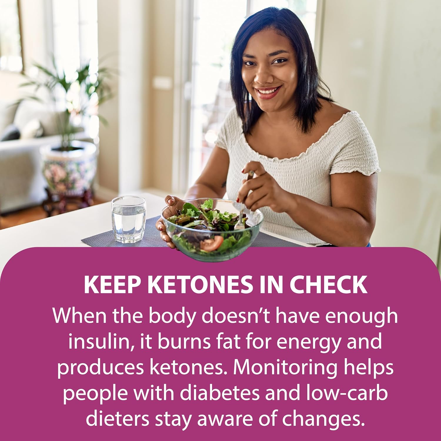 Buy now TRUEplusÂ® Ketone Test Strips â€“ Ideal for Low-carb dietersâ€“ Made in USAâ€“Urinalysis Test Sticks (100) at indiglob india
