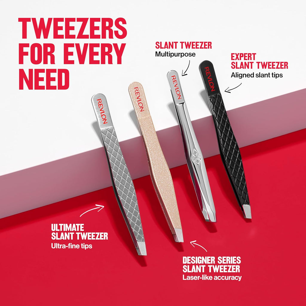 Buy now Revlon Expert Slant Tweezer, High Precision For an Easy Hair Removal, Made With Stainless Steel, 1 Count at indiglob india