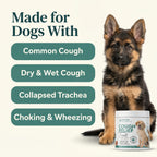 Dog Cough Medicine - 100% Natural Respiratory Support - Relief for Cough and Breathing Discomfort - All-Natural Treats Made with Real Chicken