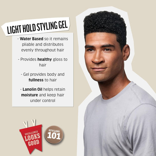 Buy now American Crew Men's Hair Gel, Light Hold Styling Product, 13.1 fl oz at indiglob india