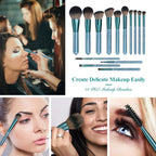 Buy now BS-MALL Makeup Brush Set 14Pcs Premium Synthetic Professional Makeup Brushes Foundation Powder Blending Concealer Eye shadows Blush Makeup Brush Kit Deep Starry Blue at indiglob india