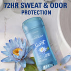 Secret Fresh Antiperspirant Deodorant for Women, 72hr Breathable Sweat & Odor Protection, Instant Freshness & Gentle, PH Balancing Minerals, Clear Gel, Cool Waterlily Scent, 2.6 oz (Pack of 3)