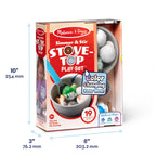 Buy now Melissa & Doug Simmer & Stir Stovetop Play Set with Water Wow!?? Color Changing Play Food Preschool Toy Ages 3+ at indiglob india