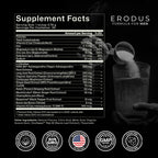 Testosterone Support Powder for Men, Energy & Stamina, 30 Servings