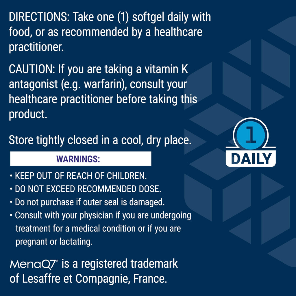 Life Extension Super K, Vitamin K Supplement, 2000 Mcg Vitamin K and 1180 Mcg Vitamin K2, Heart Health, Once-Daily, 90 Softgels | Vitamin K1, K2 MK-7 & K2 MK-4 for Heart & Arterial Health and Calcium Balance; 3-Month Supply, 1 Daily, Gluten-Free & Non-GMO