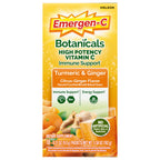 Emergen-C Vitamin C Immune Support Powder, Citrus Ginger, 18 ct | With Turmeric and Ginger, B Vitamins for Energy, Zinc and Manganese, Gluten Free, Caffeine Free