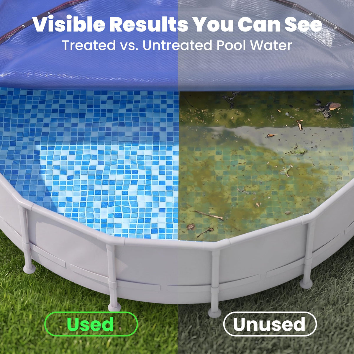 Professional Pool Winter Closing Kit for Above Ground & Inground Pools, Winterizing Treatment for Pool Closing, Helps Maintain Water Quality During Winter, Up to 30,000 Gallons