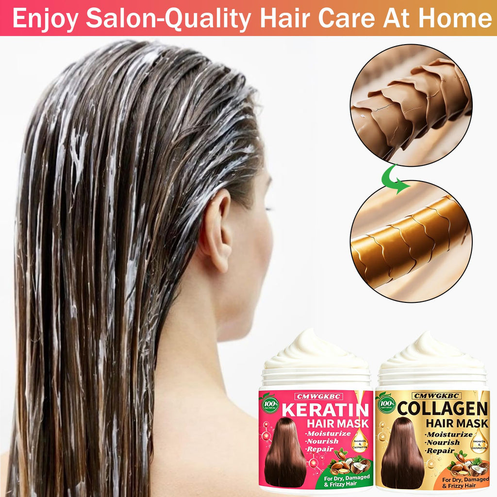 Deep Conditioning Hair Mask,Keratin Hair Treatment & Collagen Hair Mask