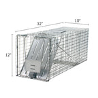 Havahart Large 1-Door Live Animal Trap for Raccoons, Cats, Bobcats, Beavers