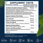 DRFOSTER Probiotics for Men Digestive Health, 120 Billion CFU, 90 Capsules | with Digestive Enzymes & Prebiotics & Saw Palmetto & Cranberry for Gut, Prostate & Urinary Tract Health, Shelf Stable