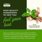 Buy now Swanson Ultimate Ashwagandha KSM-66 - Herbal Supplement Supporting Healthy Stress Levels & Relaxation - Natural Formula to Promote a Calm & Relaxed Mindset - (60 Veggie Capsules, 250mg Each) at indiglob india