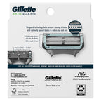 Gillette SkinGuard Razor Blade Refills for Men, 2 Blade Cartridge, SkinGuard for Sensitive Skin, Lubrication, Fits SkinGuard Razor Handles, 8 Count