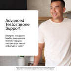 Thorne Advanced Testosterone Support, Men's Health Supplement, 60 Capsules
