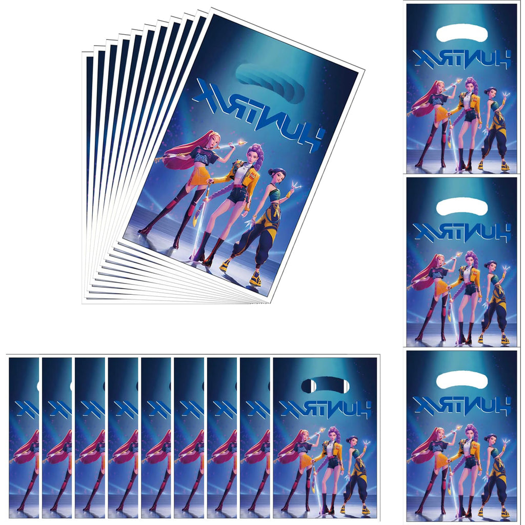 30PCS For K Pop Demon Hunters party gift bags, supplies, and decorations. Perfect for cartoon parties, ideal for kids, and great for family events, prizes, carnivals, and Christmas.