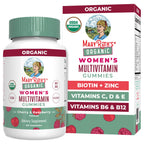 MARYRUTH'S Organic Multivitamin Gummies for Women, Hair & Skin Health, 60ct | Immune Support, Hair & Skin Health, Reproductive Health, Vitamin A C D E B6 B12 Biotin Zinc Iodine