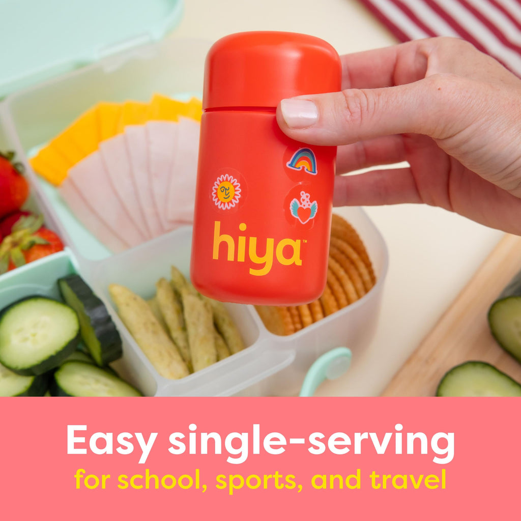 Hiya Iron+ Supplements for Kids, No Added Sugar, 60 Day Supply, Strawberry | Third Party Tested, Chewable High Absorption Iron Supplement Refill, Delicious Strawberry Flavor & Easy on Children's Stomach